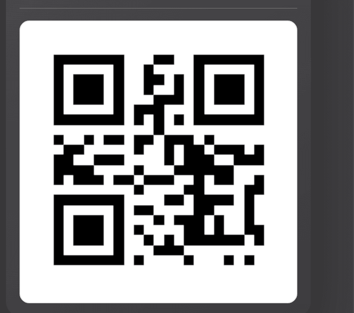 Remoot pairing QR code displayed in the IDE, ready to be scanned by the mobile app